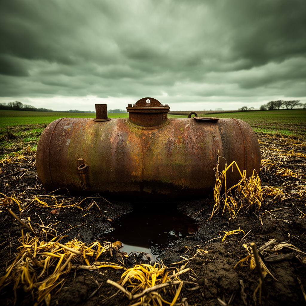 Cuve à fioul enterrée : risques de pollution et solutions